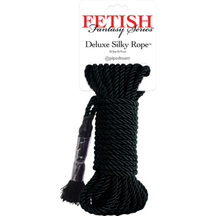 SILK CUERDA BONDAGE NEGRA - 002