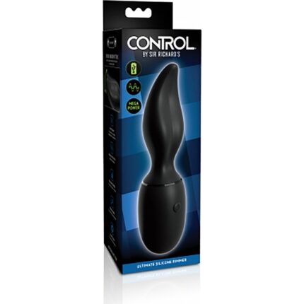 SIR RICHARDS CONTROL - PLUG ANAL CON VIBRACION SILICONA - 002