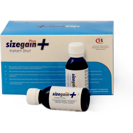 SIZEGAIN PLUS INSTANT SHOT 15 UNIDADES - 001