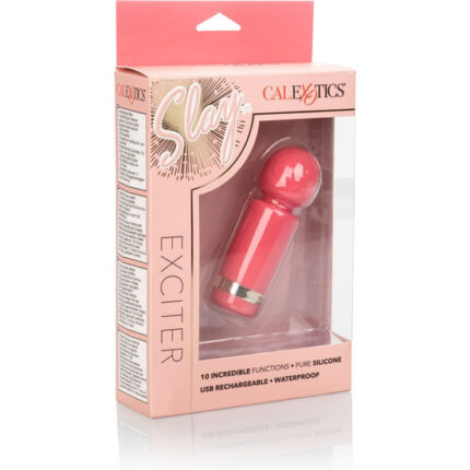 SLAY EXCITER - BALA VIBRADORA SILICONA ROSA - 002