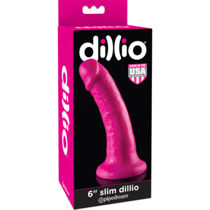 SLIM DILDO 15 CM ROSA - 002