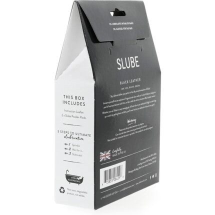 SLUBE - AROMA CUERO NEGRO - 2 X 250 GR - 002