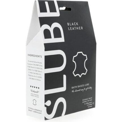 SLUBE - AROMA CUERO NEGRO - 2 X 250 GR - 001