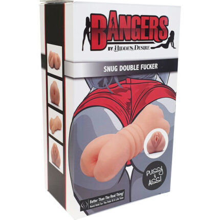 SNUG DOBLE MASTURBADOR VAGINA/ANO - 002