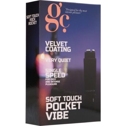 SOFT TOUCH POCKET VIBE - NEGRO - 002