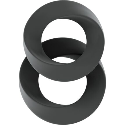 SONO N 24 SET ANILLOS PENE SILICONA GRIS - 001