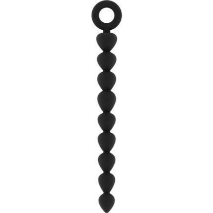 SONO N 28 BOLAS ANALES SILICONA NEGRO - 001