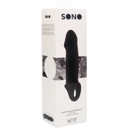 SONO N. 17 EXTENSOR PARA EL PENE NEGRO - 002