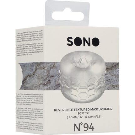 SONO N0. 94 - ANILLO MASTURBADOR - TRANSPARENTE - 002