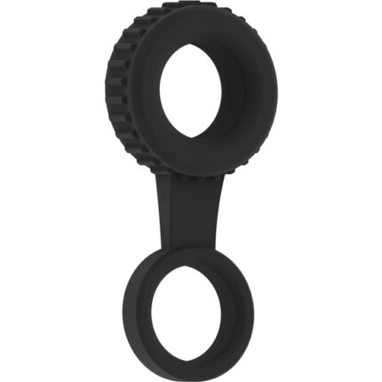 SONO NO.47 - ANILLO DOBLE - NEGRO - 001