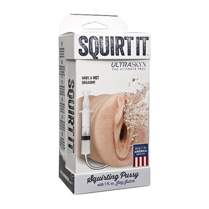SQUIRT IT - MASTURBADOR VAGINA EYACULADORA - VAINILLA - 002