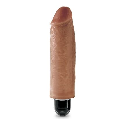 STIFFY PENE VIBRADOR 18CM - MULATO - 001