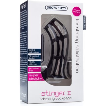 STINGER II FUNDA PARA EL PENE NEGRO - 002