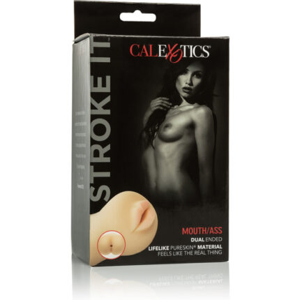 STROKE IT MASTURBADOR DOBLE BOCA / ANO - 002