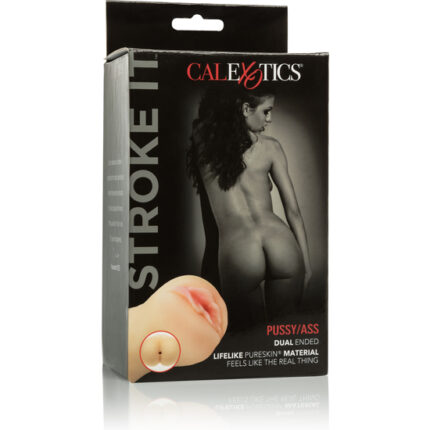 STROKE IT MASTURBADOR DOBLE VAGINA / ANO - 002