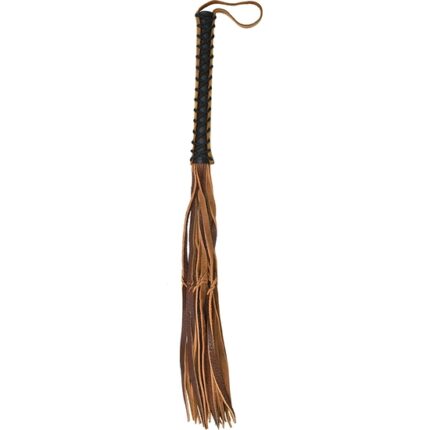 STYLISH 22 TAILS WITH 12 HANDLE - ITALIAN LEATHER 86X4CM - 001
