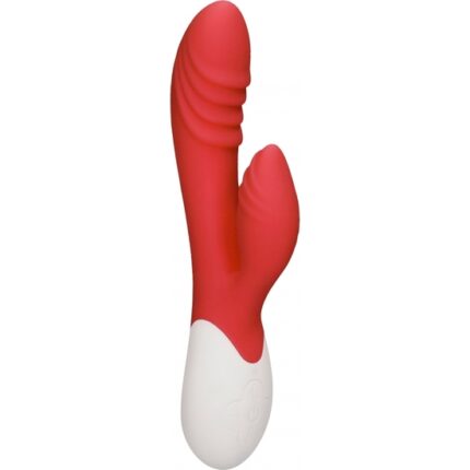 SUNBURST - VIBRADOR RAMPANTE CON CALOR - ROJO - 001