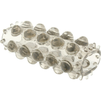 SUPER STRETCHY FUNDA TEXTURADA PARA PENE AZUL - 001