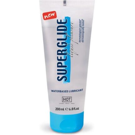 SUPERGLIDE LIQUID PLEASURE - LUBRICANTE BASE DE AGUA 200 ML - 001