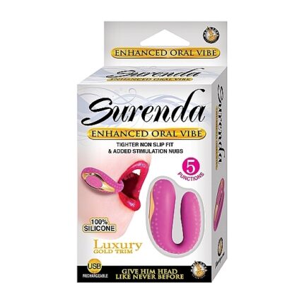SURENDA ENHANCED VIBRADOR ORAL ROSA - 002