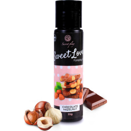 SWEET LOVE - GEL LUBRICANTE CHOCOLATE CON AVELLANAS - 60ML - 001