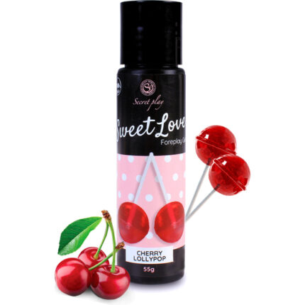 SWEET LOVE - GEL LUBRICANTE LOLLIPOP DE CEREZA - 60ML - 001