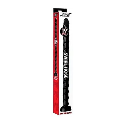 SWIRL HOSE - DILDO 50CM NEGRO - 002