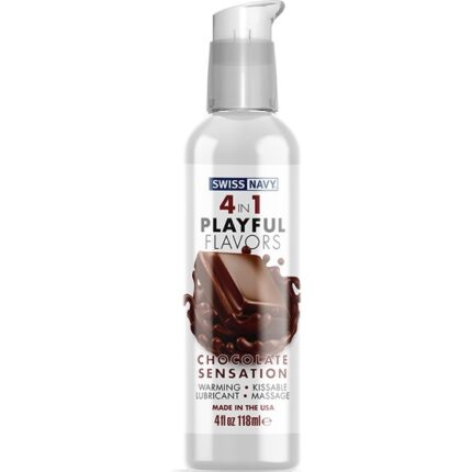 SWISS NAVY 4 IN 1 CHOCOLATE SENSATION - 118 ML - 001