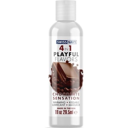 SWISS NAVY 4 IN 1 CHOCOLATE SENSATION - 30 ML - 001