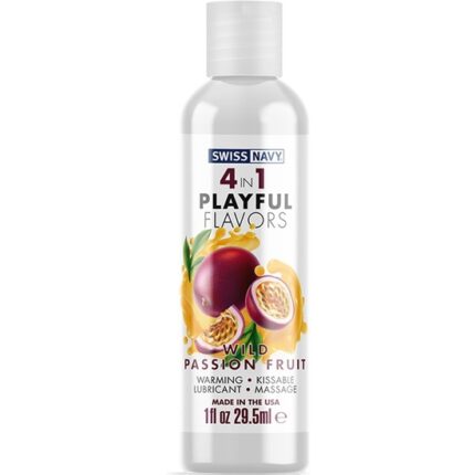 SWISS NAVY 4 IN 1 WILD PASSION FRUIT - 30ML - 001