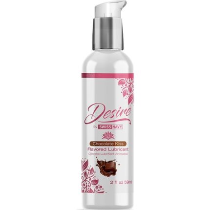 SWISS NAVY DESIRE CHOCOLATE KISS LUBRICANTE CON SABOR - 59ML - 001