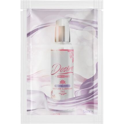 SWISS NAVY DESIRE LUBRICANTE BASE DE AGUA - 5ML - 001