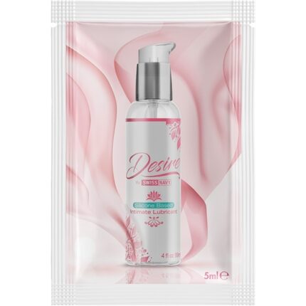 SWISS NAVY DESIRE LUBRICANTE SILICONA 5 ML - 001