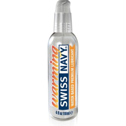 SWISS NAVY EFECTO CALOR LUBRICANTE BASE DE AGUA 118ML - 001