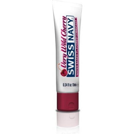 SWISS NAVY LUBRICANTE SABORES VERY WILD CHERRY - 10ML - 001