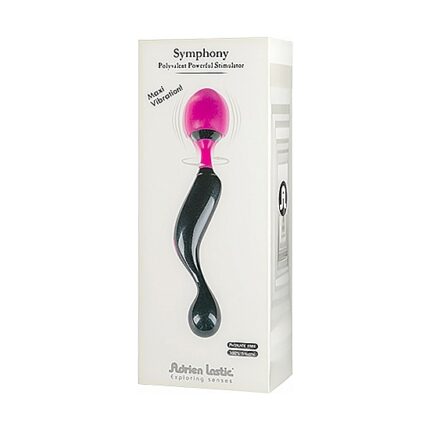 SYMPHONY VARITA DE MASAJE - NEGRO/ROSA - 002