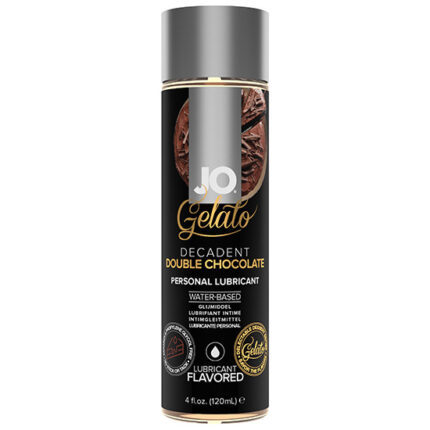 SYSTEM JO - GELATO DECADENT DOBLE CHOCOLATE LUBRICANTE BASE DE AGUA 120ML - 001