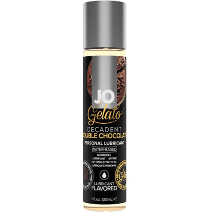 SYSTEM JO - GELATO DECADENT DOBLE CHOCOLATE LUBRICANTE BASE DE AGUA 30ML - 001