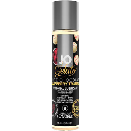 SYSTEM JO - GELATO DECADENT TRUFA DE CHOCOLATE BLANCO LUBRICANTE BASE DE AGUA 30ML - 001