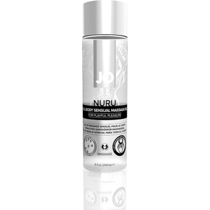 SYSTEM JO - NURU GEL DE MASAJE SENSUAL DE CUERPO ENTERO 240 ML - 001