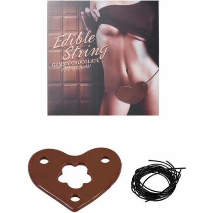 TANGA COMESTIBLE MUJER DE CHOCOLATE - 001