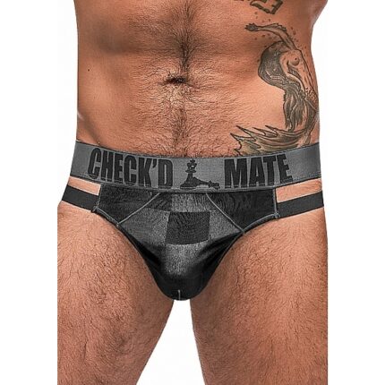 TANGA CUTOUT - NEGRO - 001