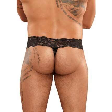 TANGA ENCAJE CHOKER - 002