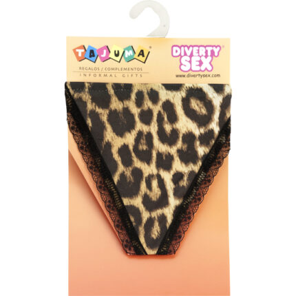 TANGA LEOPARDO CHICA - 001