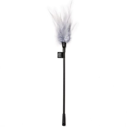 TEASE FEATHER PLUMERO BDSM - NEGRO/BLANCO - 002