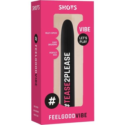 #TEASE2PLEASE - VIBRADOR NEGRO - 002