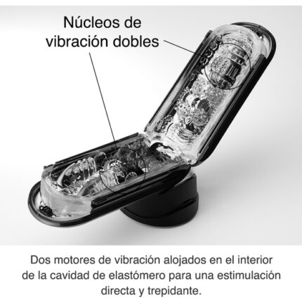 TENGA FLIP 0 (ZERO) ELECTRONIC VIBRATION NEGRO - 002