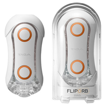 TENGA - FLIP ORB MASTURBADOR CRASH NARANJA - 002