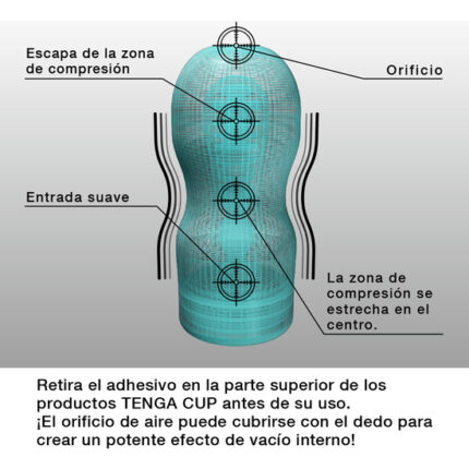TENGA GARGANTA PROFUNDA - EFECTO FRÍO - 002