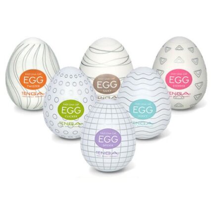 TENGA HUEVO MASTURBADOR PACK 6 MODELOS - 002